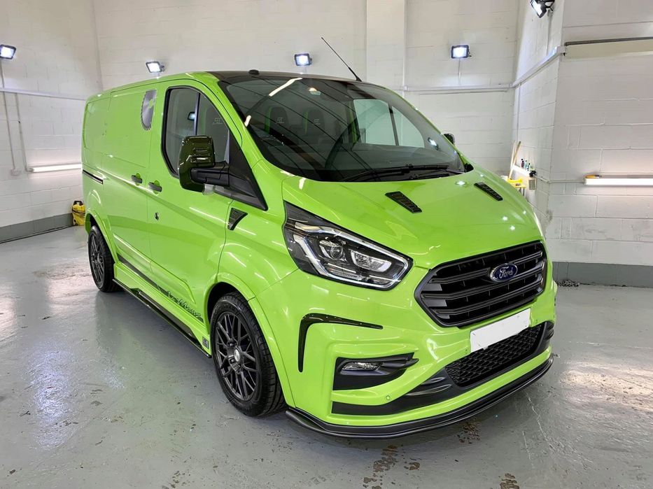 FORD TRANSIT CUSTOM 2018-2022 BODY KIT ZESTAW OSPOILEROWANIA