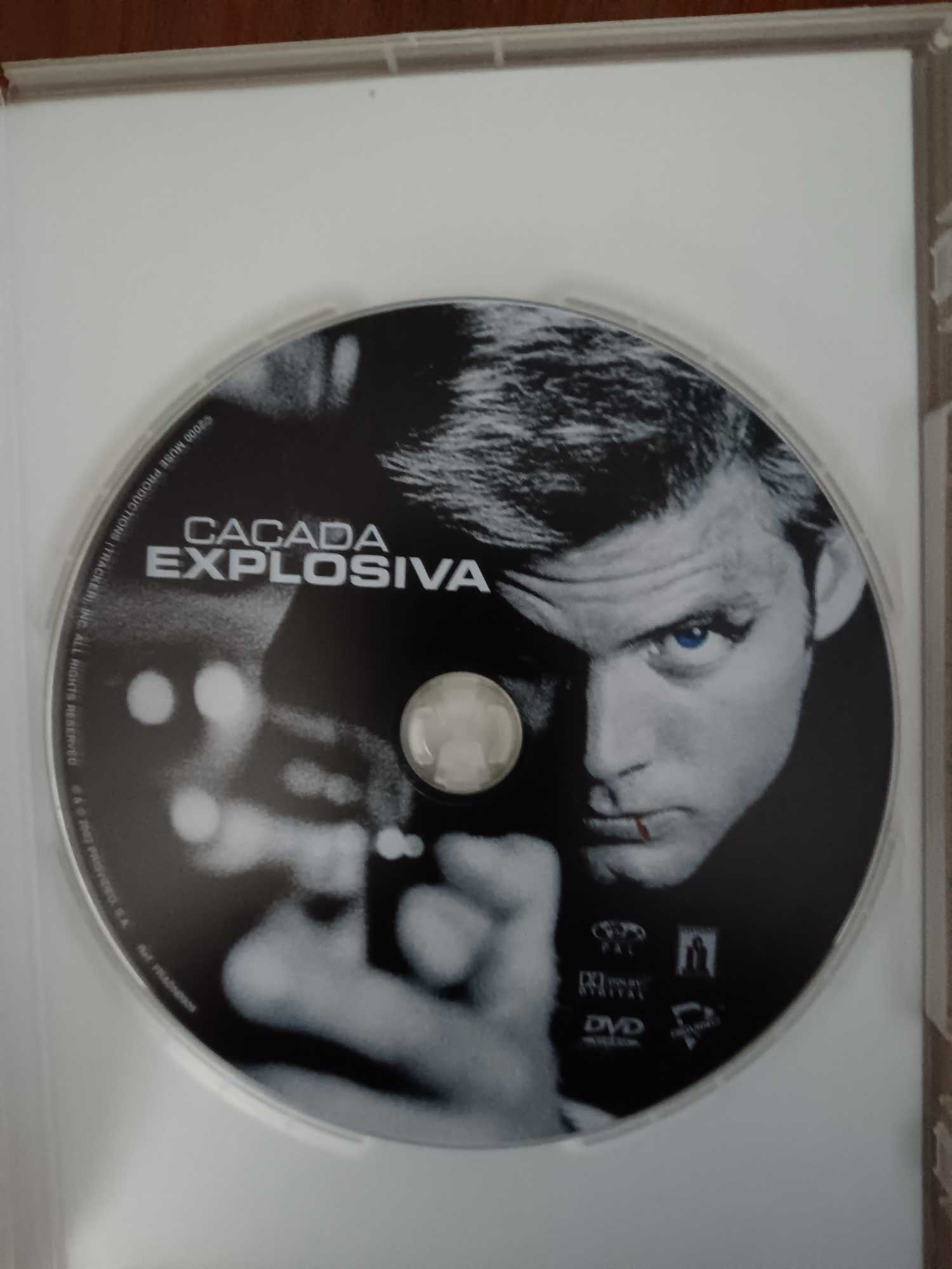 filme dvd original - caçada explosiva