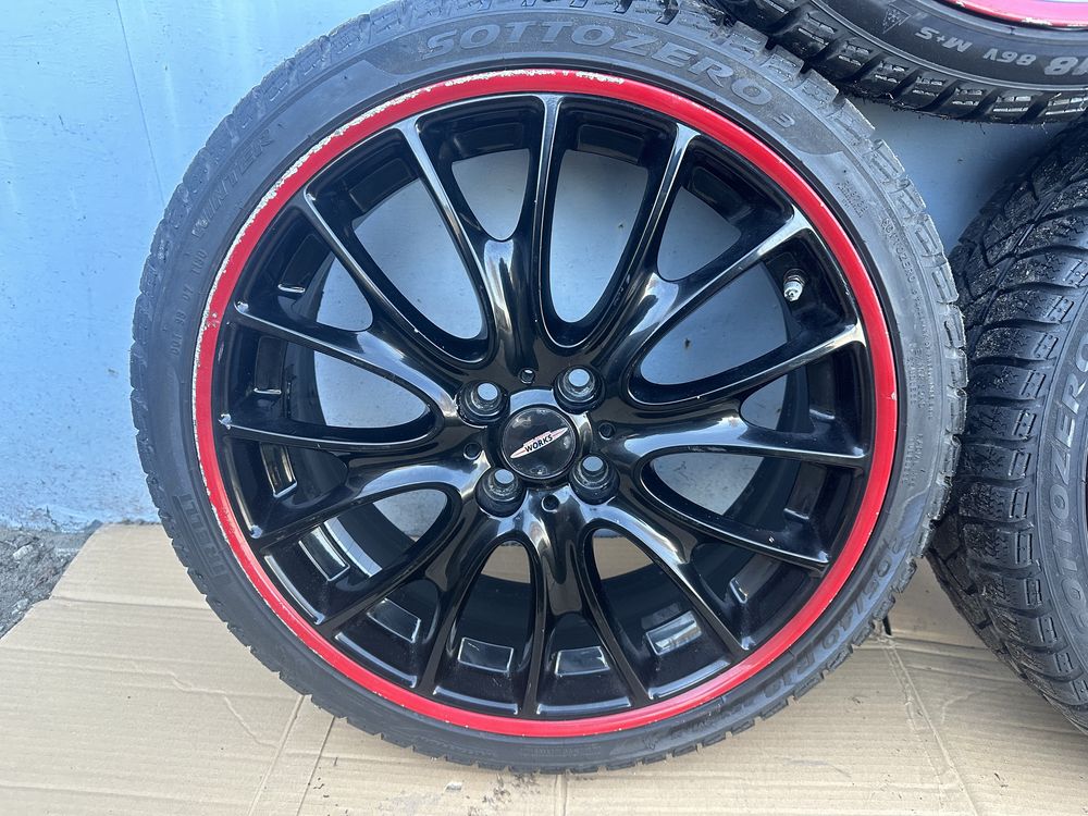 Kola opony felgi mini cooper JCW R56 R58 18”