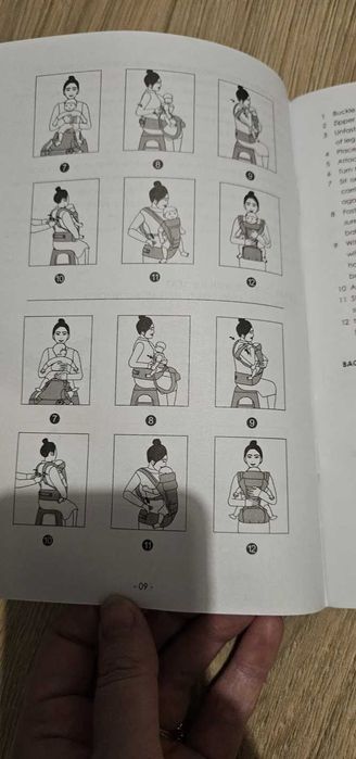 Nosidełko dla niemowląt