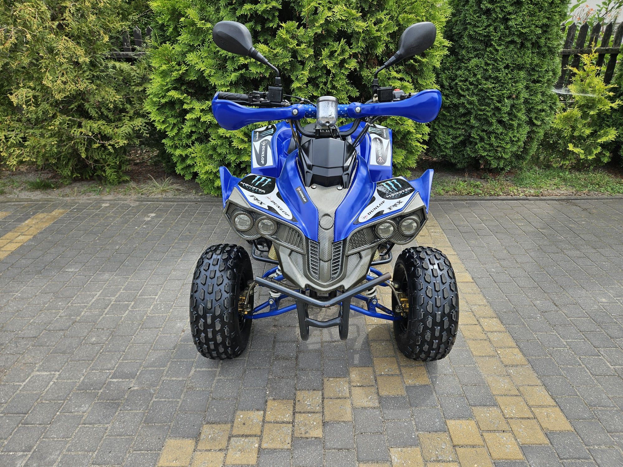 Quad Bombardier 125cc półautomat 3+1, 8", xtr kxd varia hummer