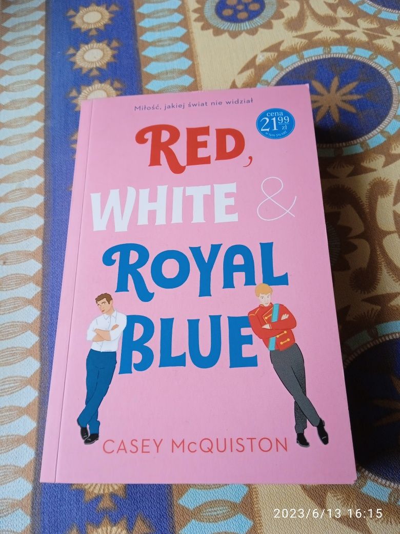 C. Mq Quiston "Red, white & royal blue"