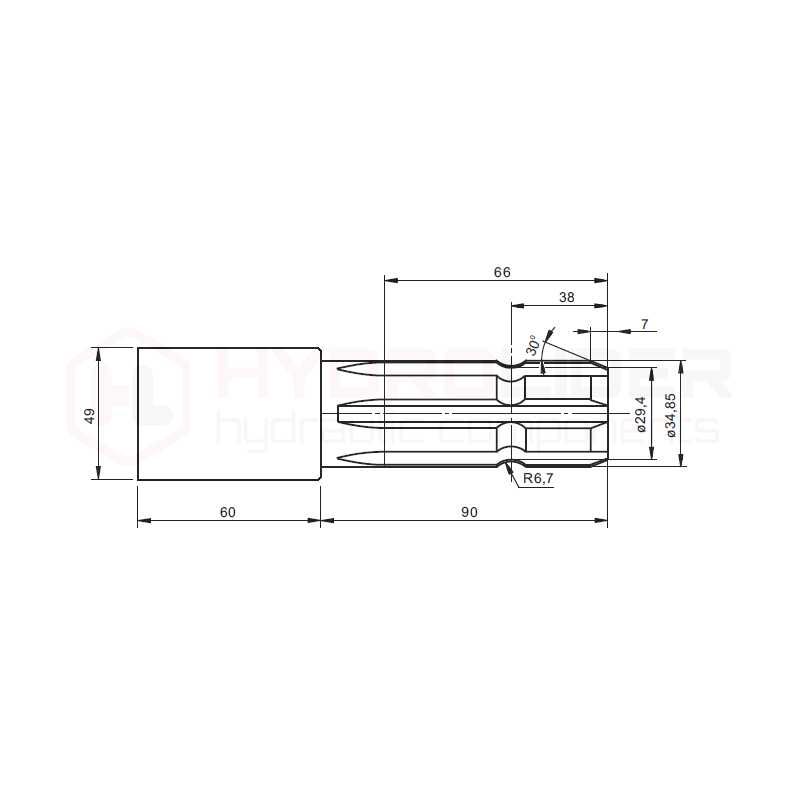 Silnik hydrauliczny SMS 80 WOM