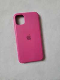 neonowe różowe etui case na telefon iPhone 11
