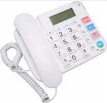 Telefon Stacjonarny OR-813 z dużymi klawiszami dla starszych osób