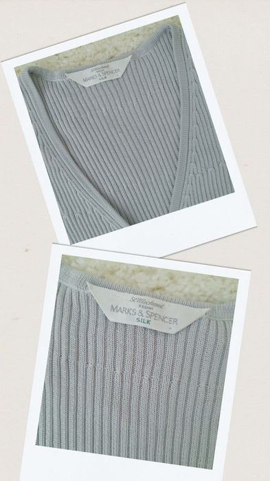 Silk 100% шовк, новий S/M, Marks&Spencer, кардиган кофта