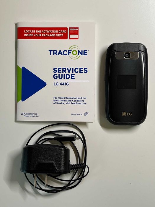 Telefon LG 441G TracFone z klapką stan 5/5 USA simlock