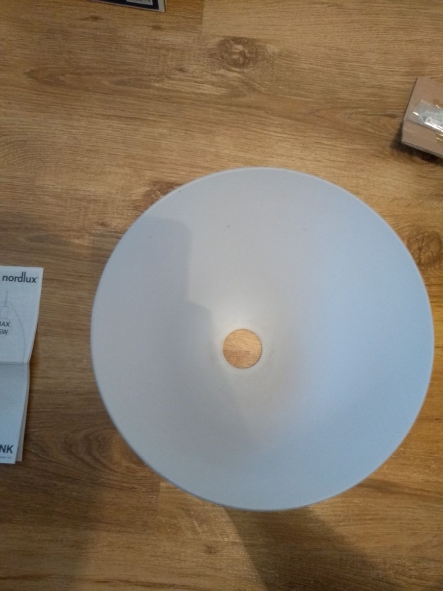 Klosz do lampy Nordlux Funk biały jasny lampa wisząca oświetlenie zaro
