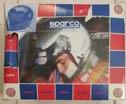 Capacete Sparco Yes - anos 90 - vintage - kart carros corrida