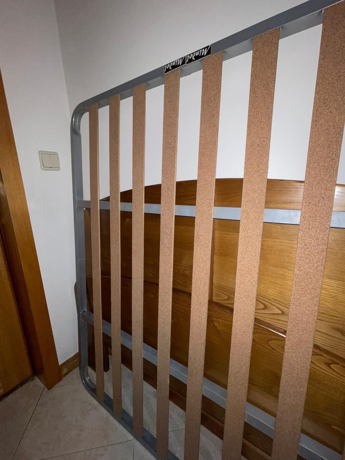 Cama casal madeira maciça