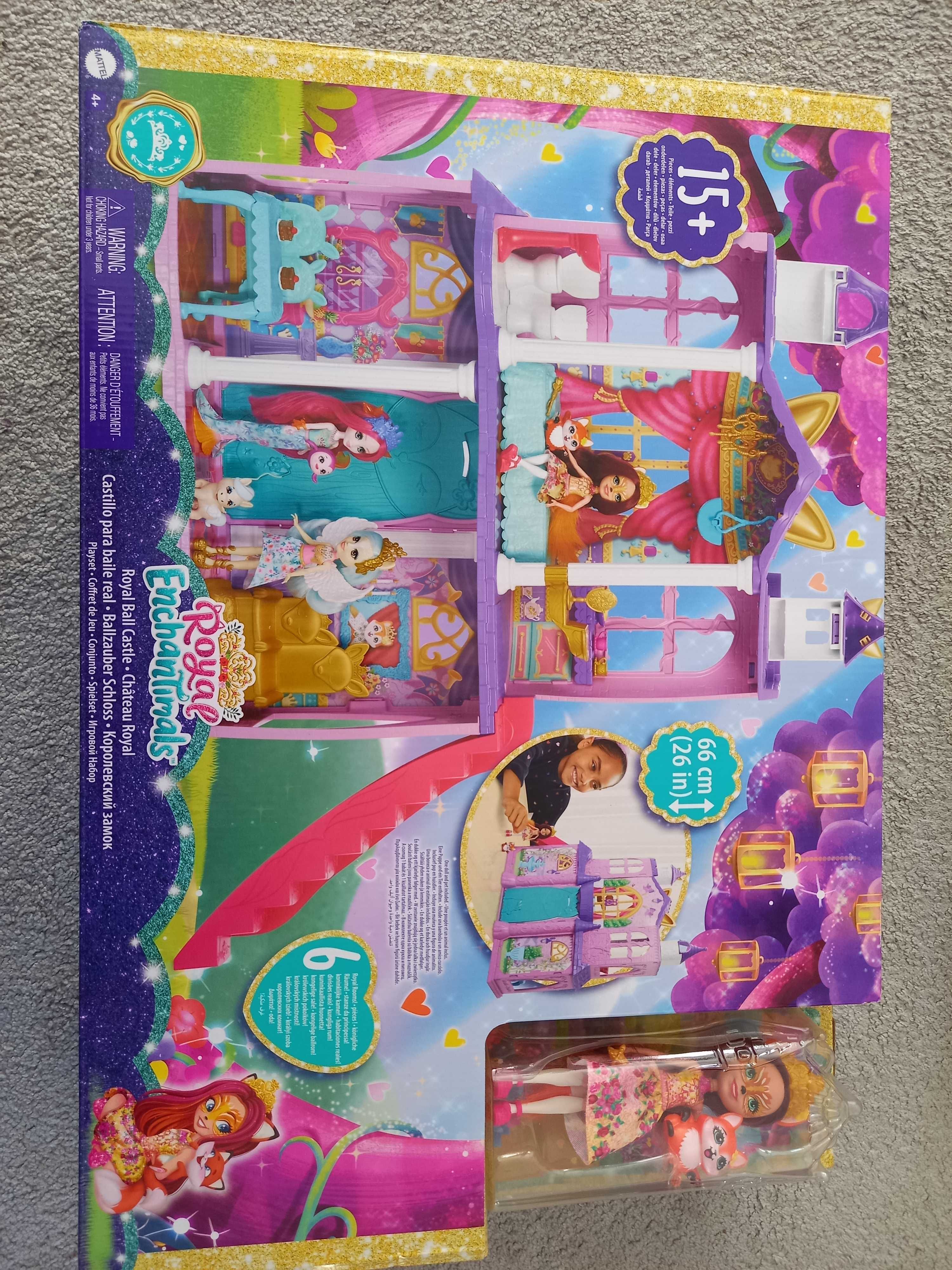 Mattel Królewski Pałac Enchantimals GYH17, nowy, zapakowany,nieużywany