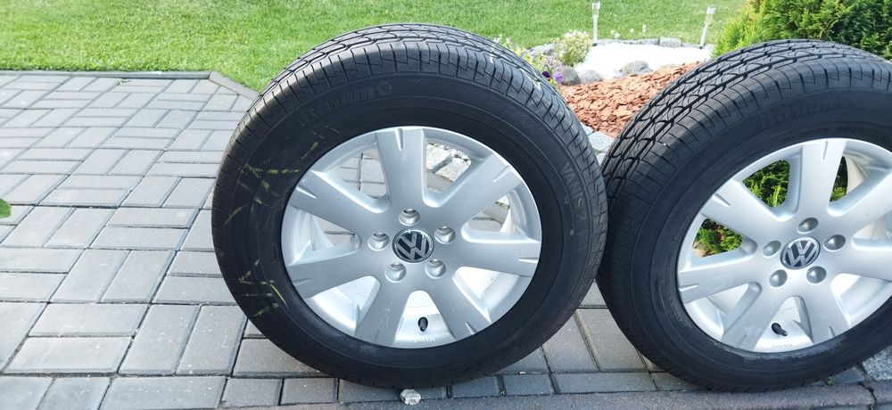 5x112 15 Cali Koła Alu Lato 195/70/15 C VW Transporter Caravelle T4