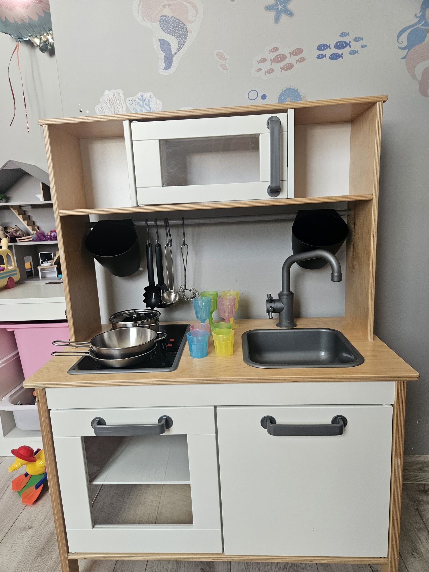 Kuchenka dziecięca Ikea + akcesoria