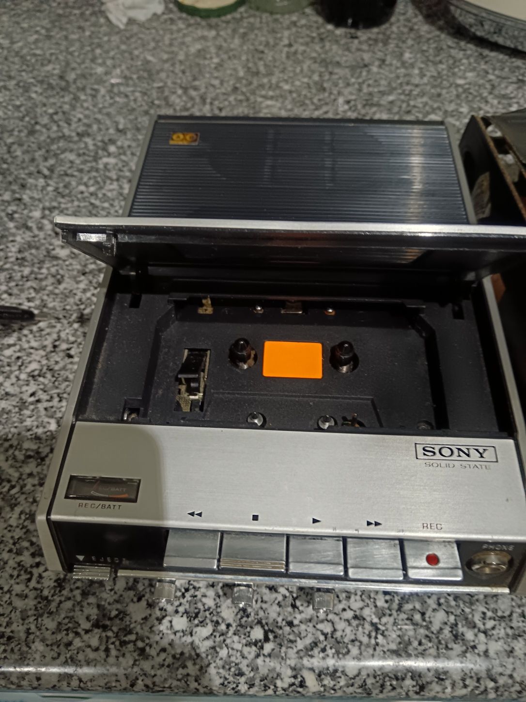 Leitor gravador portátil sony