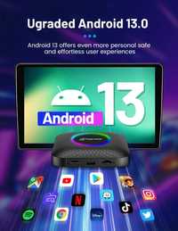 2023 Carlin Kit Samochodowy TV Box Android 13