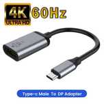 Конвертер преобразователь переходник Type-C HDMI Display Port 4K 8K 60