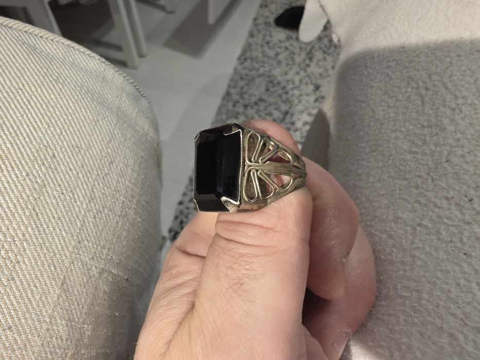 Sygnet Srebro 875 ZSRR Kwarc Dymny 1958 - 1994