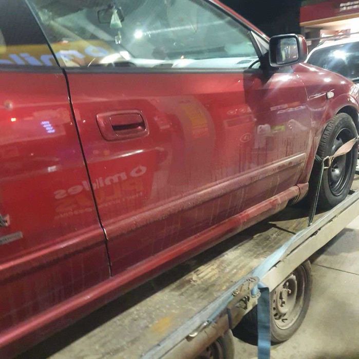 Opel Astra II Bertone coupe 1.8 benzyna 16V wiśniowy Z574 na części