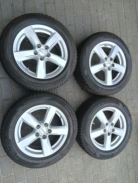 Koła Aluminiowe   6.5 x 16   5x108  ET50  FORD , VOLVO , Opony zimowe