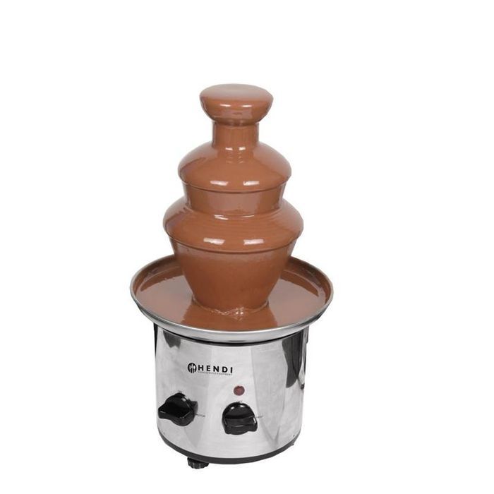 Czekoladowa fontanna stalowa Hendi 170W do fondue 1.5kg