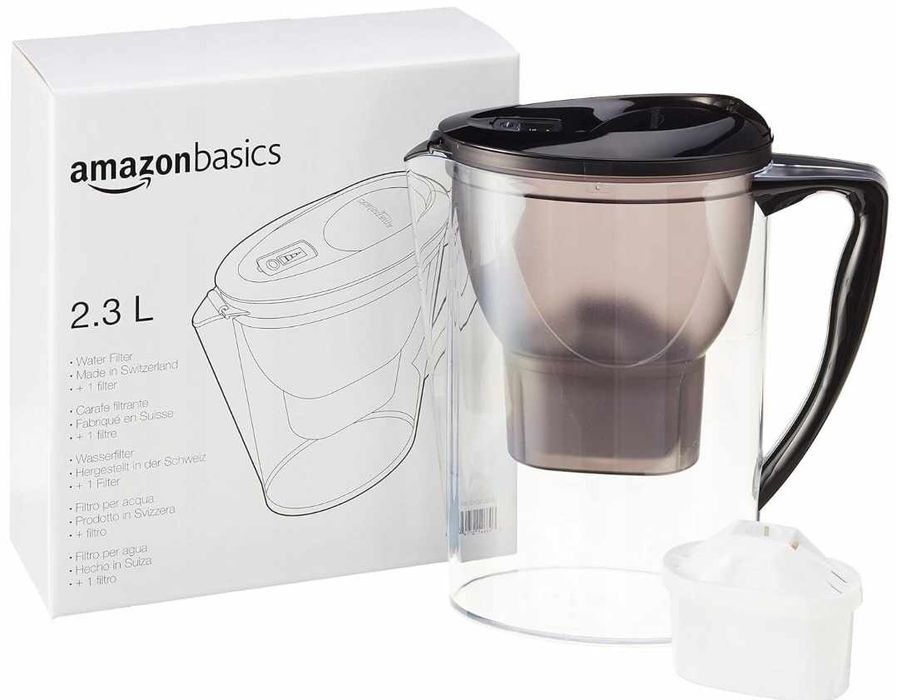 Dzbanek filtrujący Amazon Basics 2,3L BIAŁY