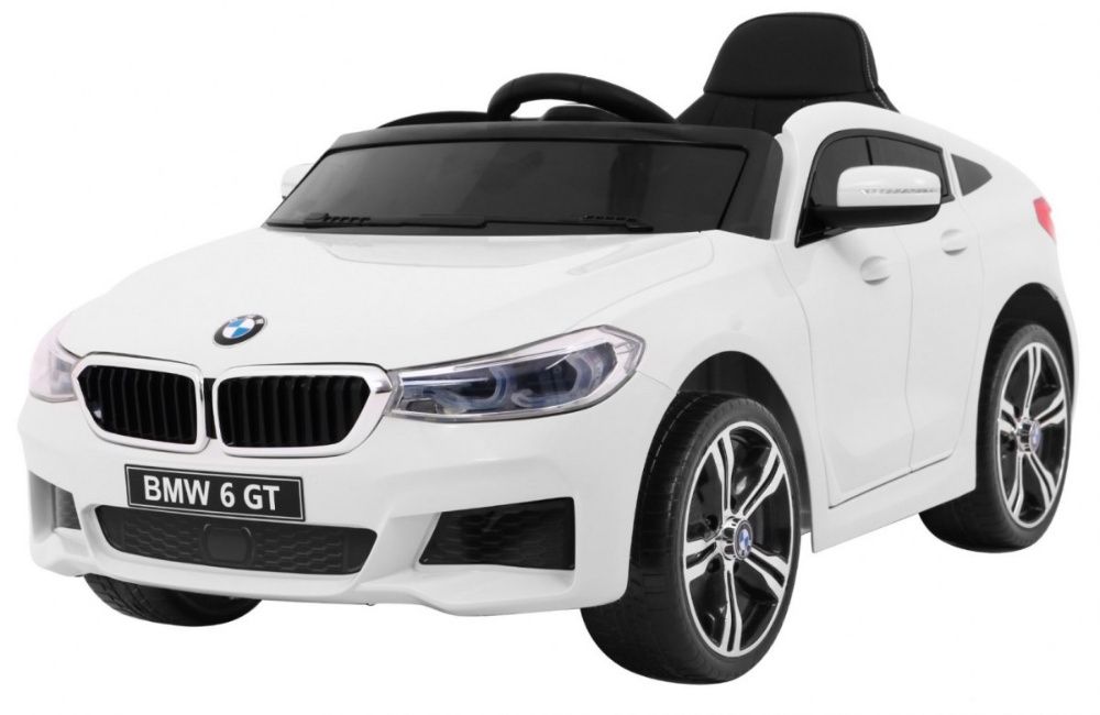 Auto na akumulator BMW 6 GT  dla dzieci 2x45W EVA Ecoskóra pilot