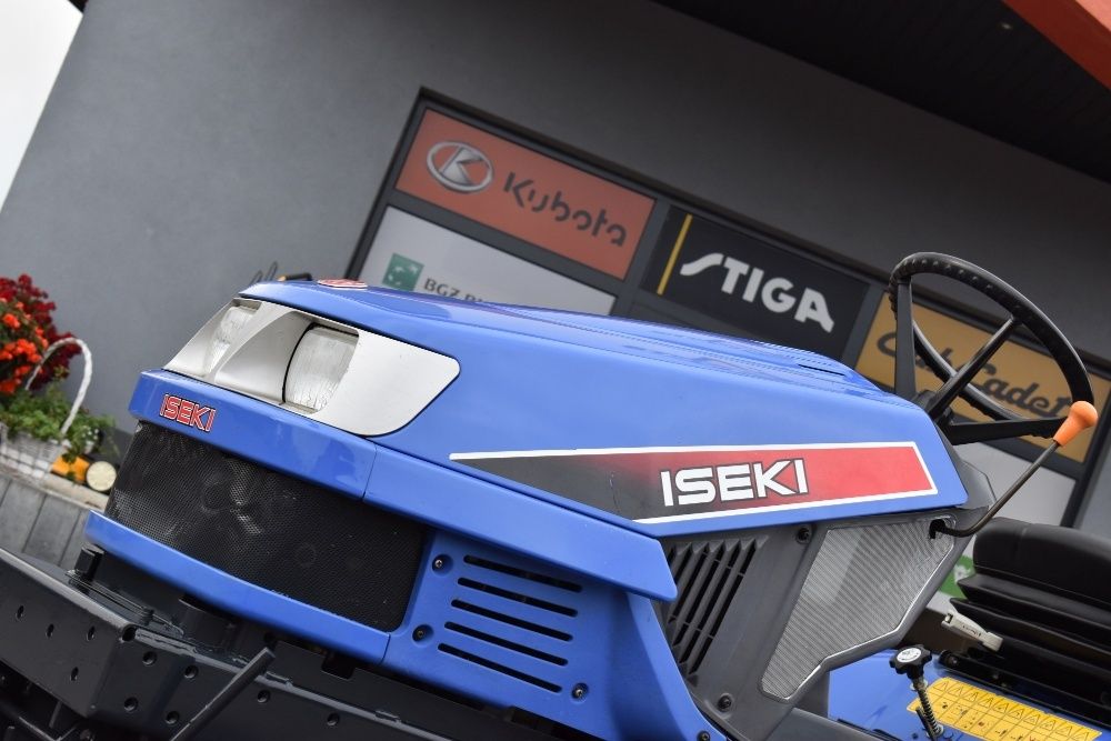 Kosiarka traktorek ISEKI SXG 22 diesel, górny wysyp kosza 22 KM, mocna