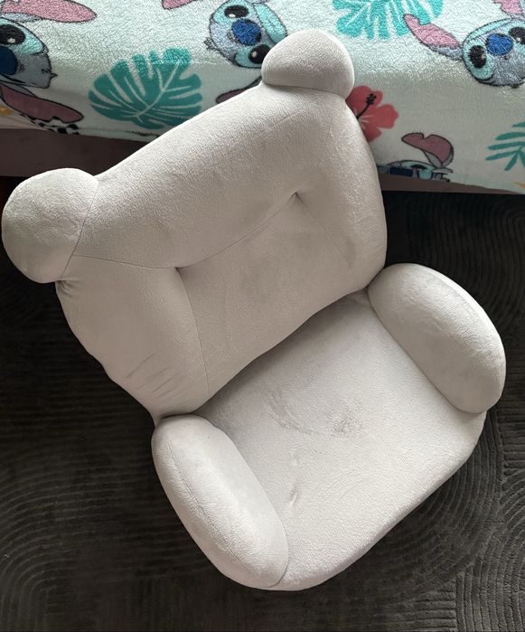 Fotel dzieciecy miś Home&You szary