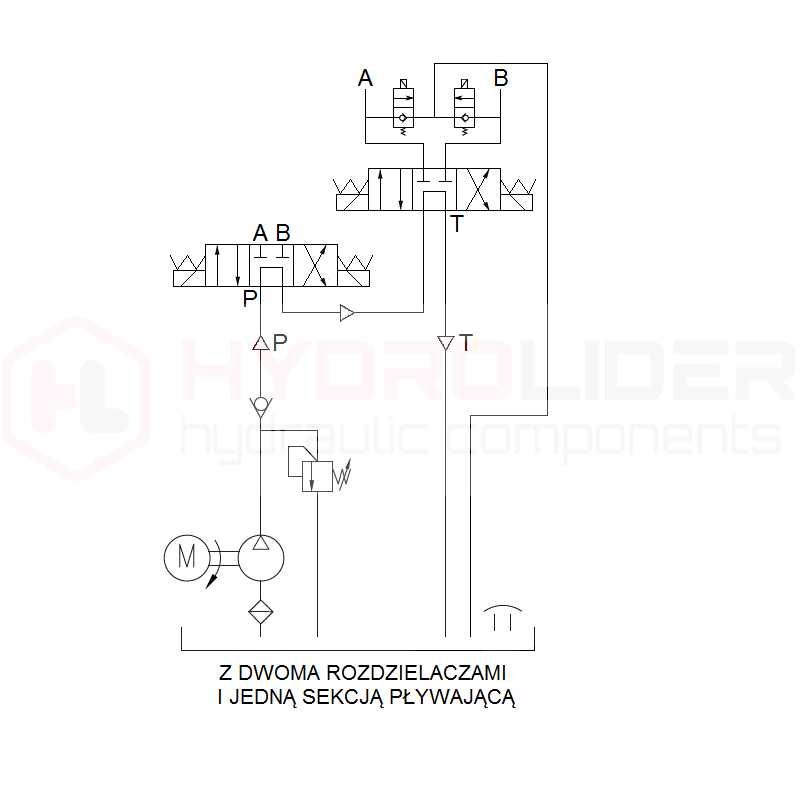 Zasilacz agregat hydrauliczny 12v 1,6kw 2,0cm3 14l