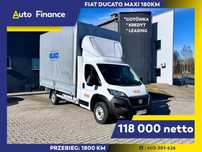 Fiat Ducato 180KM L4 Zabudowa PLANDEKA  Zabudowa Plandeka Movano | Boxer | Jumper | Toyota