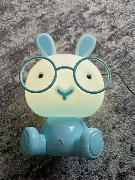Lampka nocna LED Królik XL 30 cm