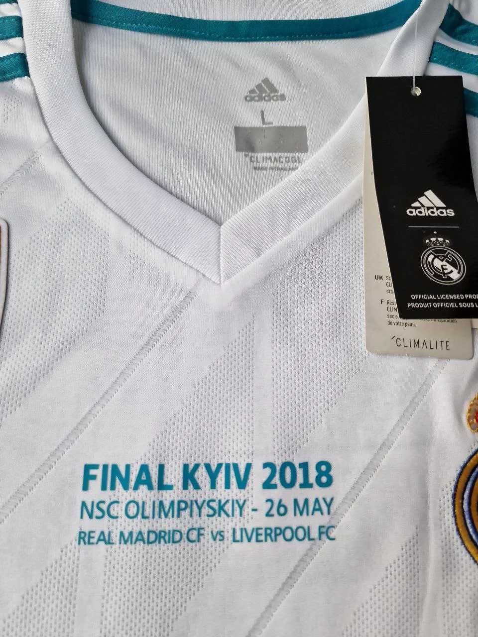 Koszulka Real Madryt - Ronaldo 2017/18 Finał Kijów Liga Mistrzów