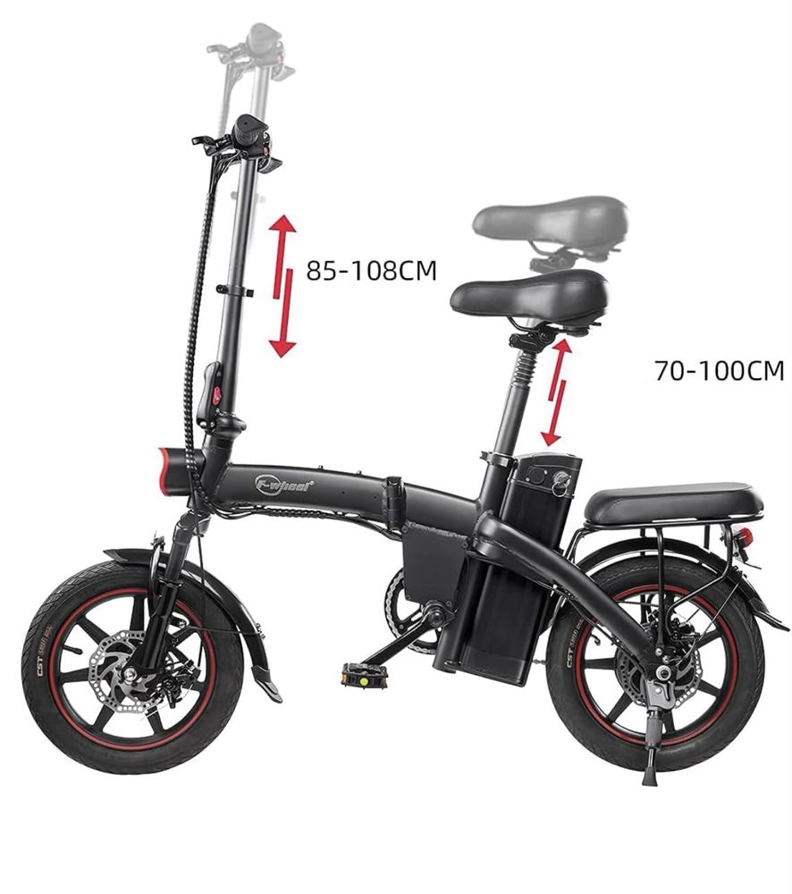Bicicleta eletrica dobravel