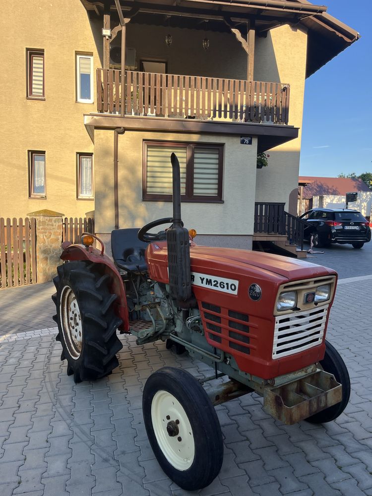 Traktorek yanmar ym 26 km ym2610 3 cylindry ladny stan nowy aku
