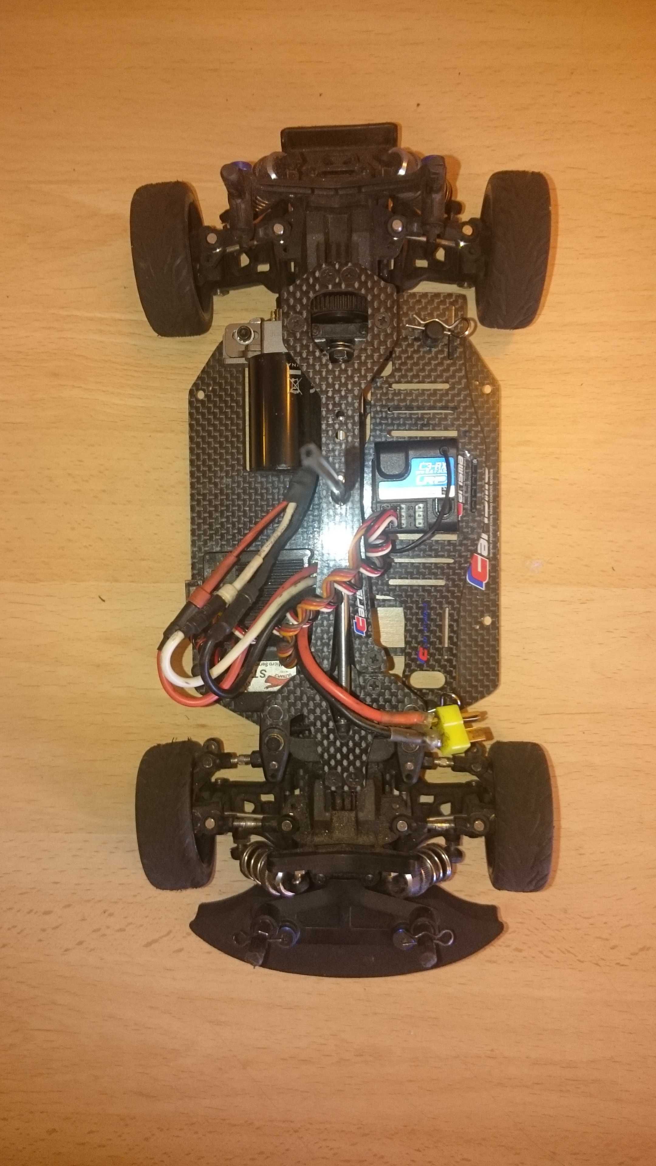 RC carisma GT14 Pro V-One (raro) (tamiya, team associated, traxxas)