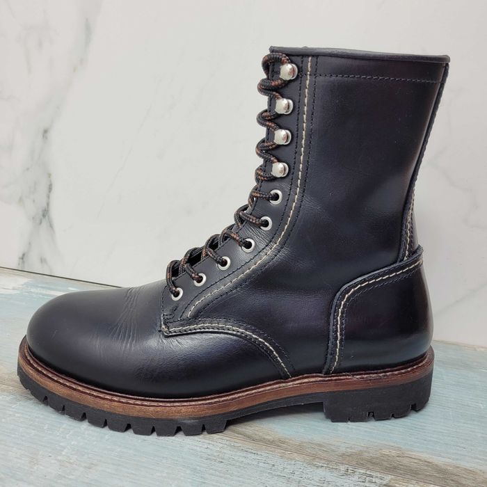 BELSTAFF MARSHALL LACE UP męskie buty trzewiki trapery czarne