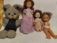 Куклы периода СССР и заяц