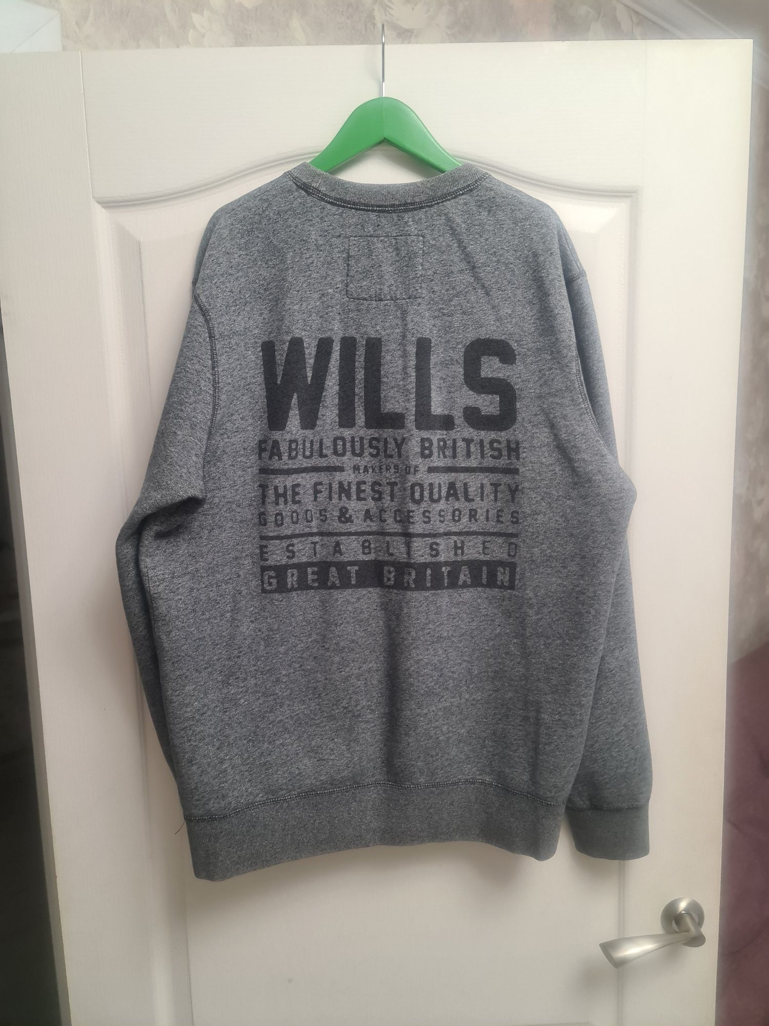 Свитшот , реглан Jack Wills p.L-XL ИДЕАЛ !