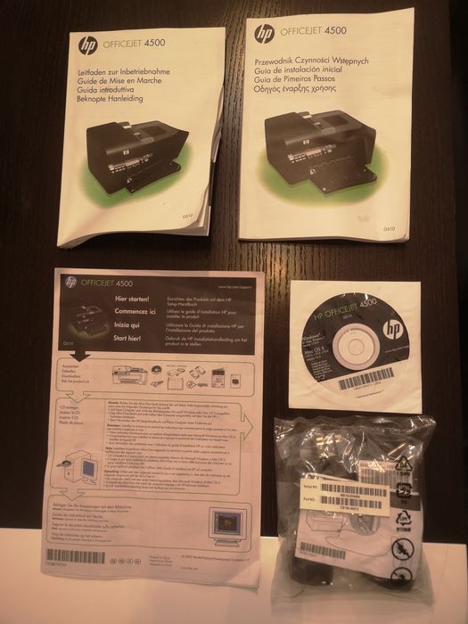 Impressora HP Officejet 4500 e J4580 All-in-One