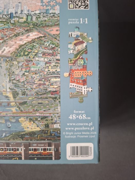 Puzzle puzzlove  czuczu 1000 jak nowe