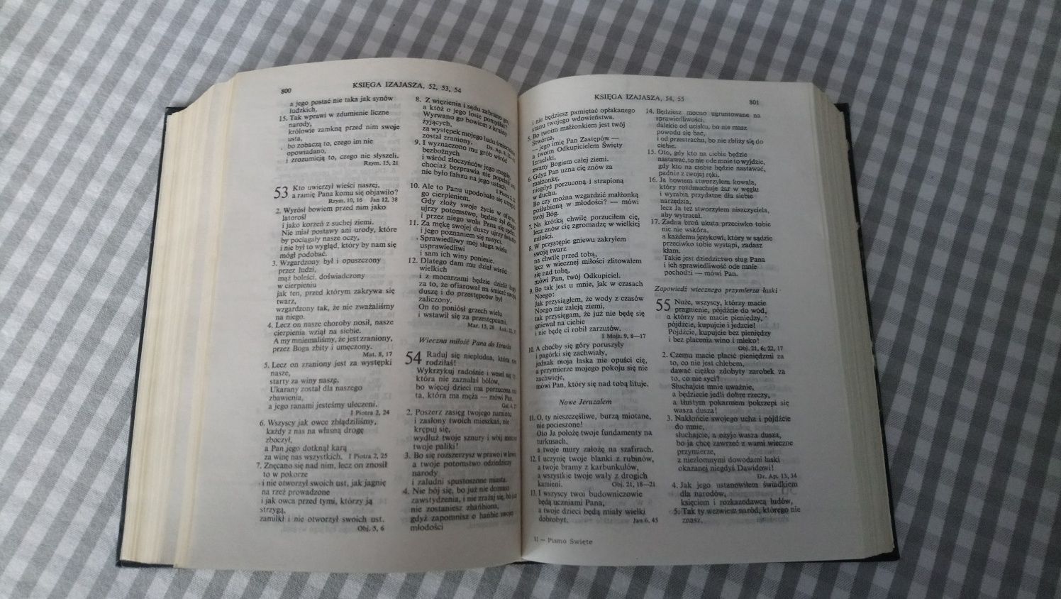 Biblia, stary i nowy testament, 1985 rok