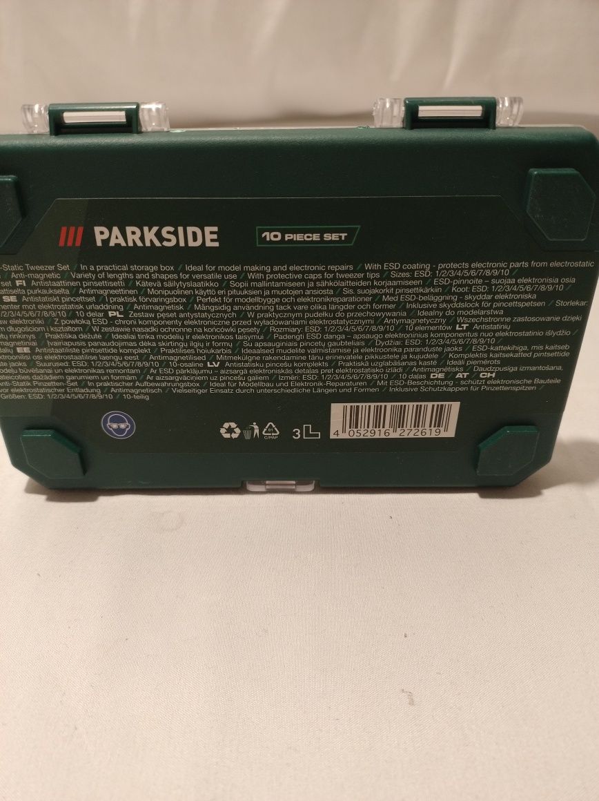 Zestaw do mechaniki precyzyjnej pęsety Parkside