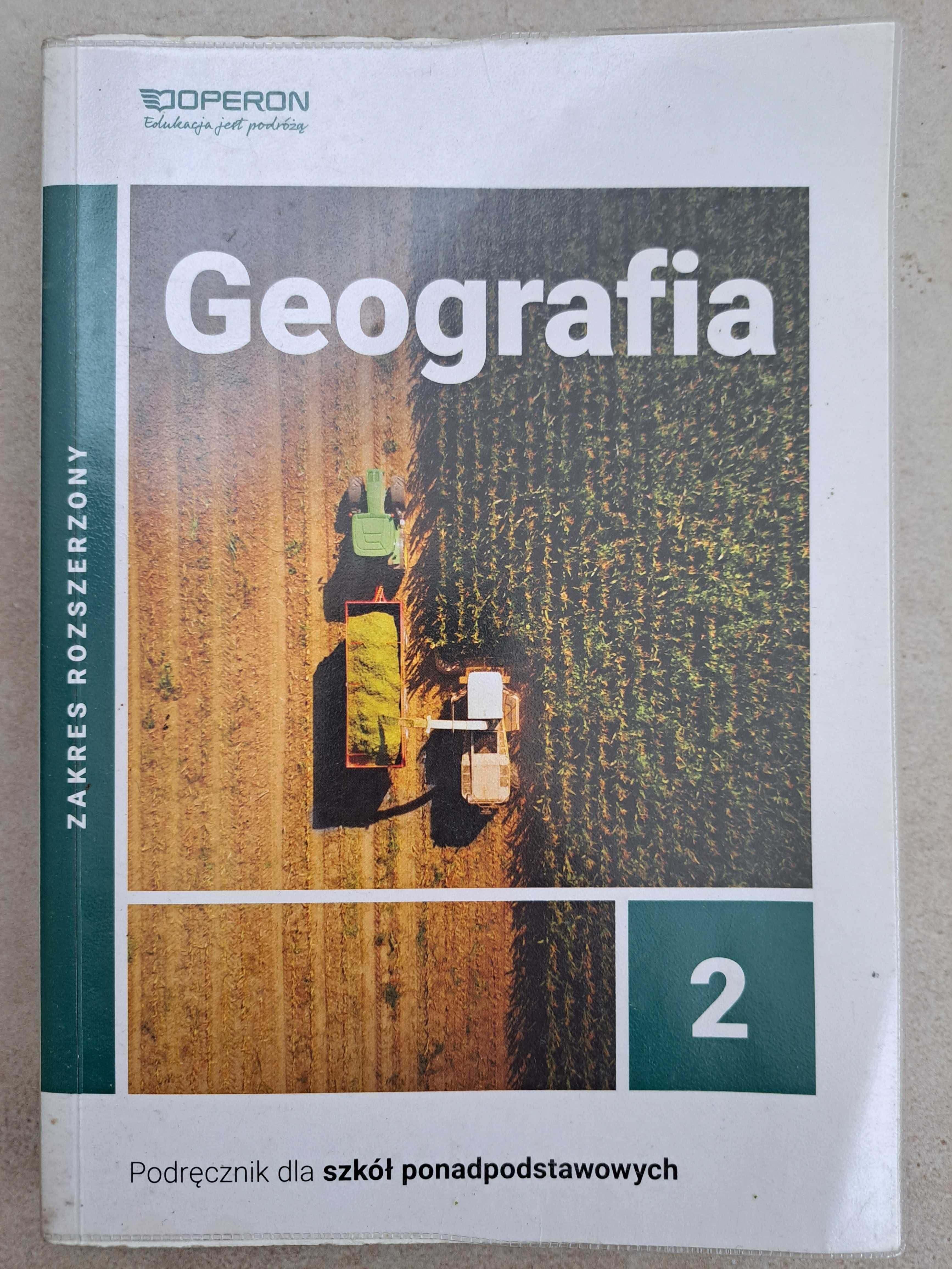 Geografia kl 2 dla szkół ponadpodst. rozszerzony