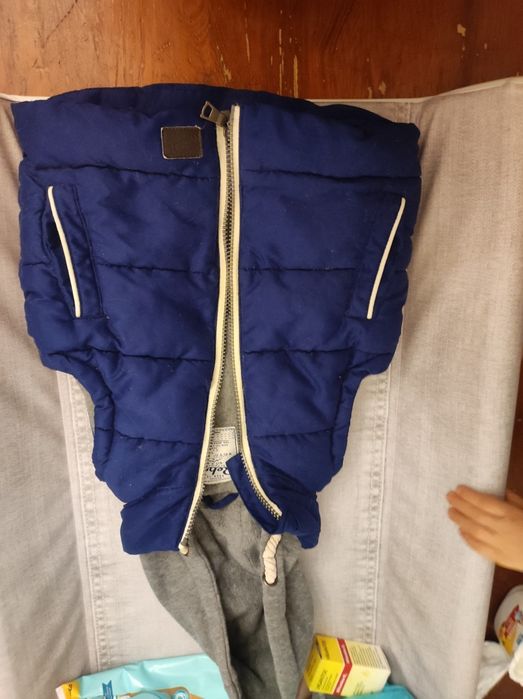 Bezrękawnik kamizelka chłopięca 92