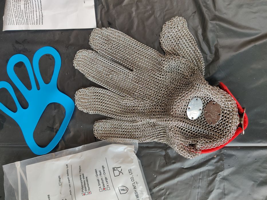 Перчатки кольчужна