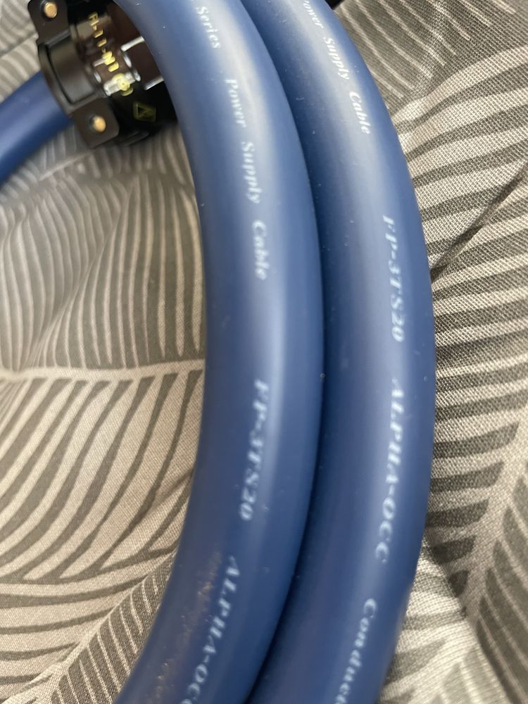 Kabel zasilajacy Furutech sieciowy audio,