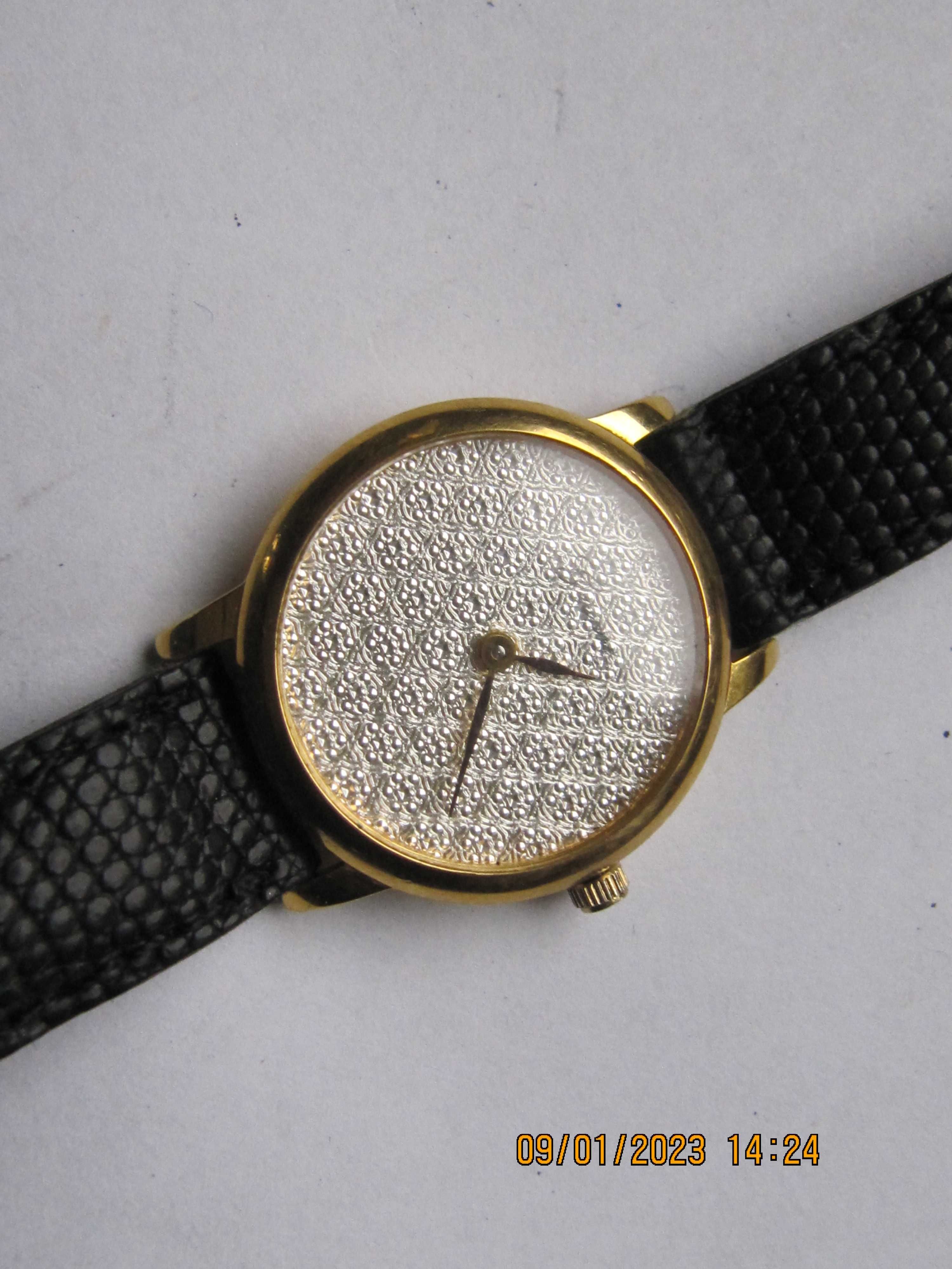 Geneva klasyczny szwajcarski zegarek damski piękna tarcza