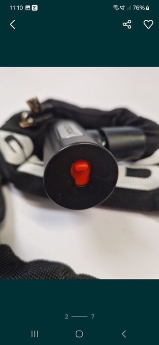 Zapięcie rowerowe na klucz,Gerda,łańcuch,blokada rowerowa,linka