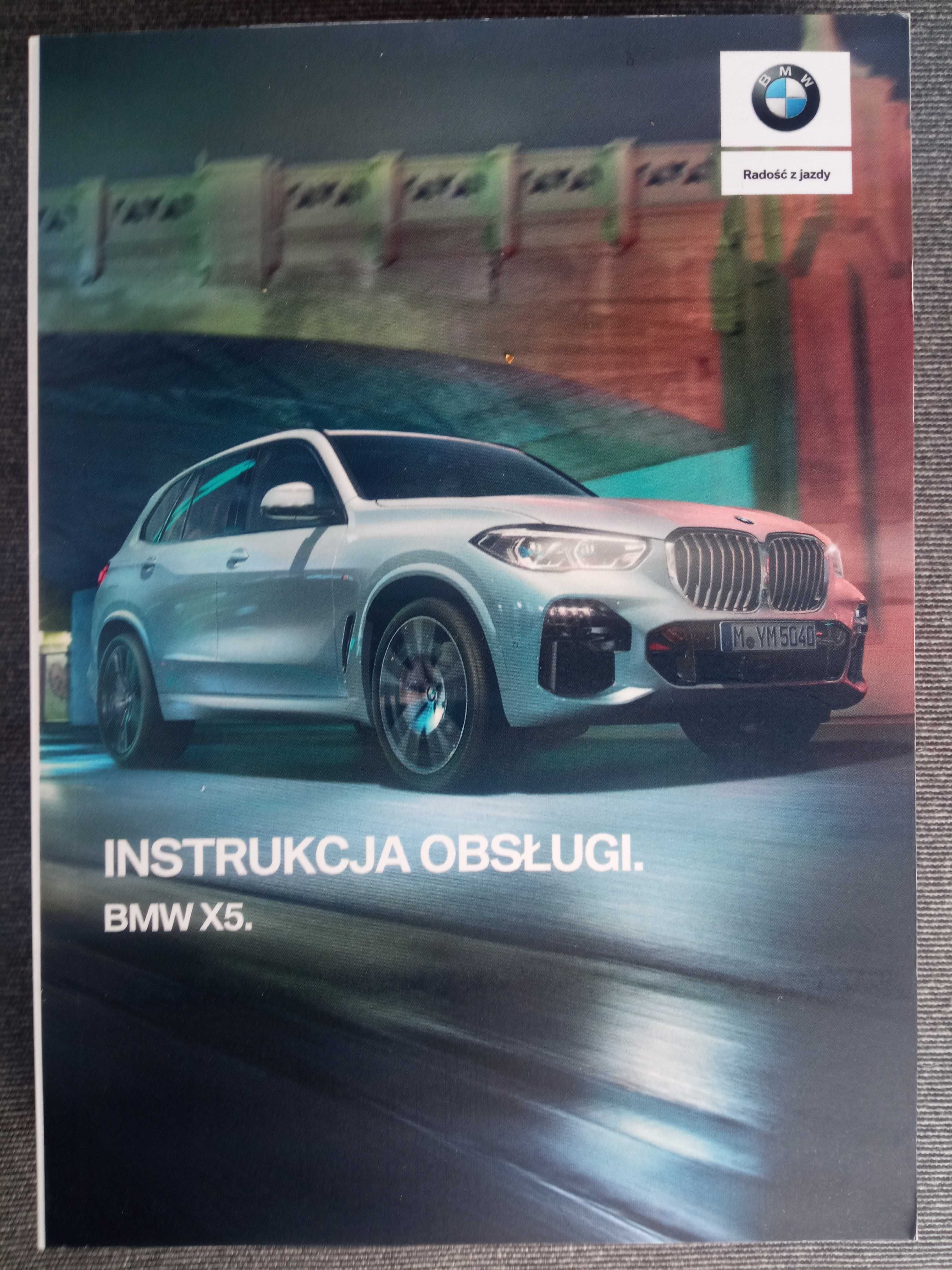 Instrukcja obsługi BMW X5 +etui PL