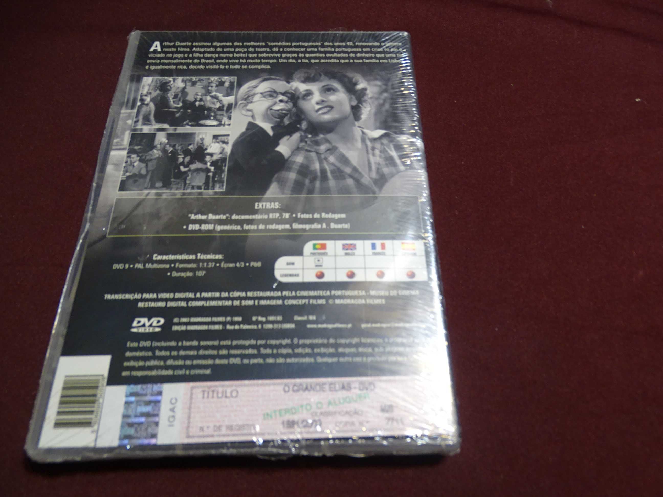 DVD-O Grande Elias-Arthur Duarte-Selado